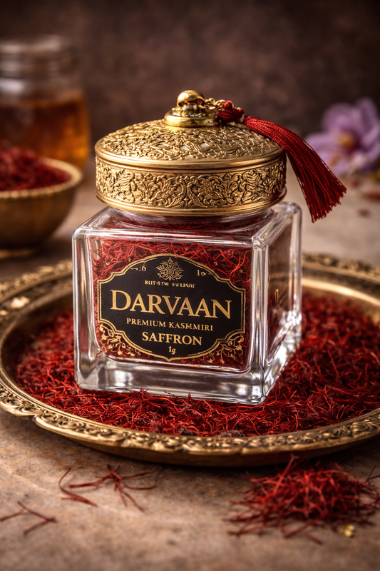 Hand-Harvested Kashmiri Saffron